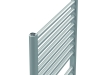 Towel Radiator Tubular White H1200 W500 483W