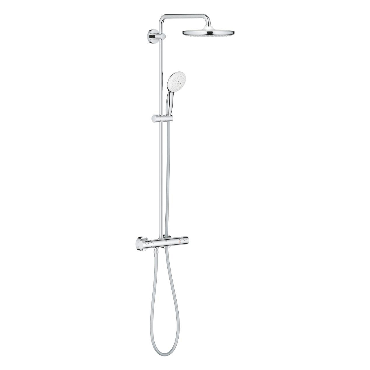 Colonne douche thermostatique Grohe 26671001 Rond