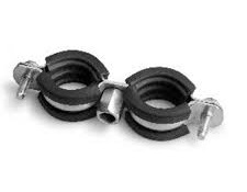 Double PRO Pipe clamp M8 3/4" 26-28 mm EPDM M8/M10