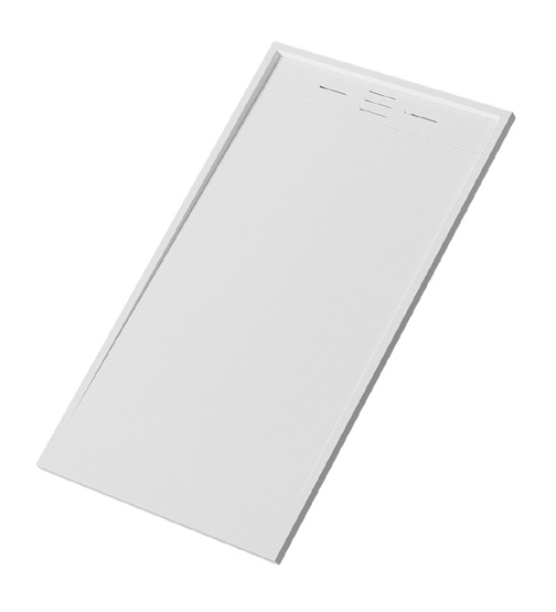 Polybeton Shower Tray WHITE 170x90x3.0 cm