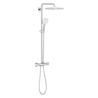 Colonne douche thermostatique Grohe 26690001 Carré